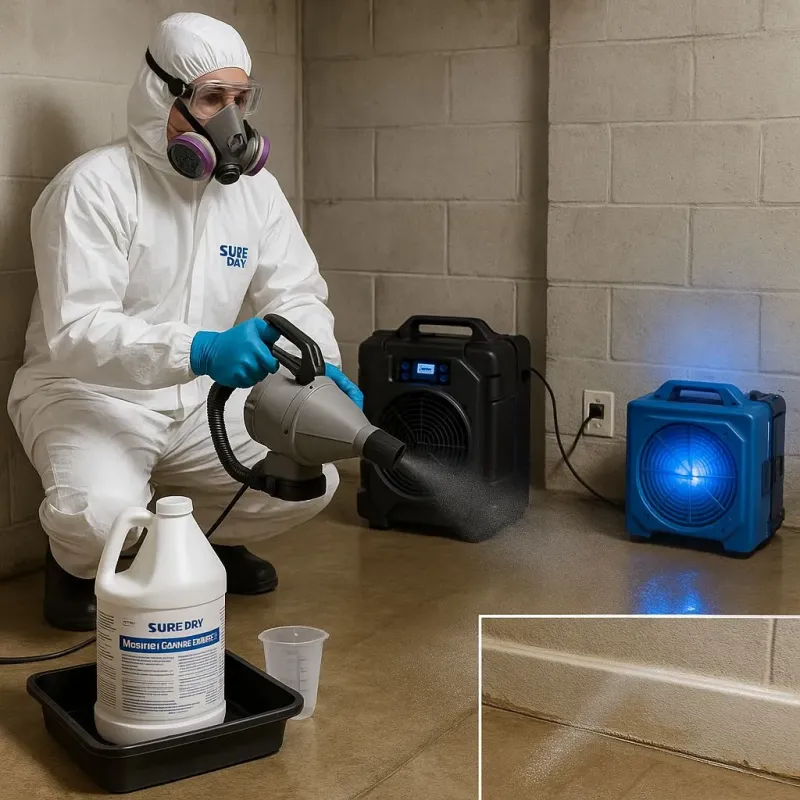 Sanitization and Odor Removal process in Winthrop, ME
