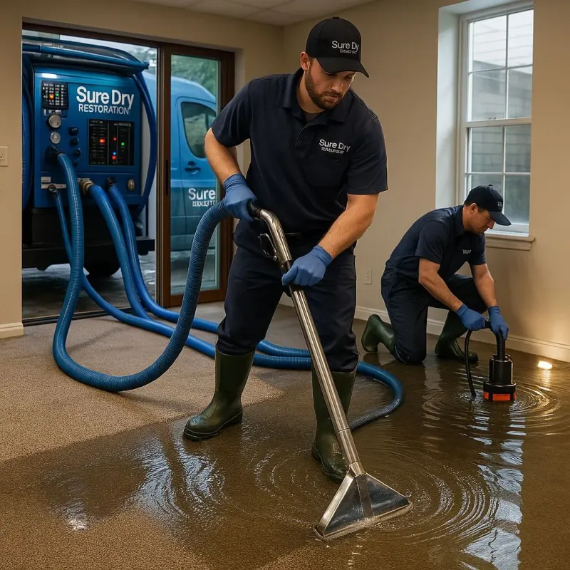 Water Extraction and Removal process in Winthrop, ME